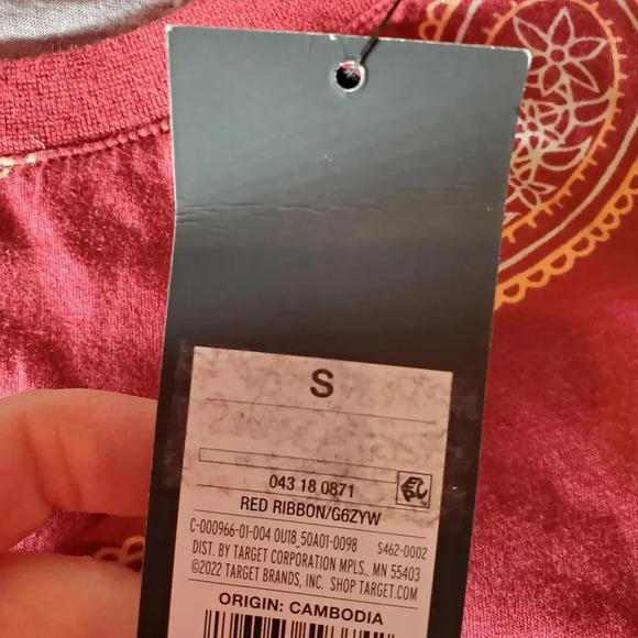 NWT Original Use Men's Cotton Paisley Pattern T-Shirt Size Small - Picture 6 of 13